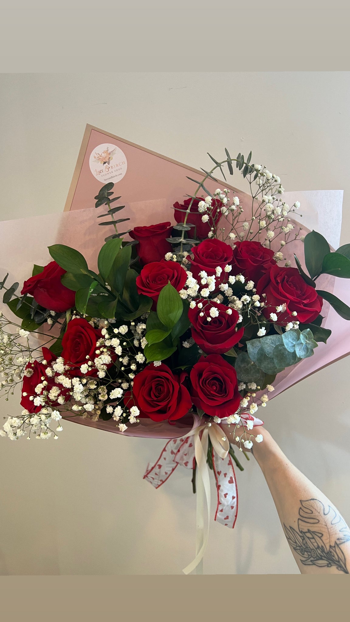 Red Rose Bouquet - VALENTINES