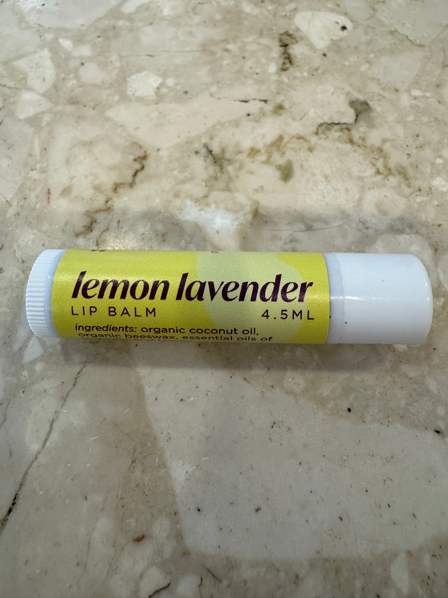 Lemon Lavender Lip Balm