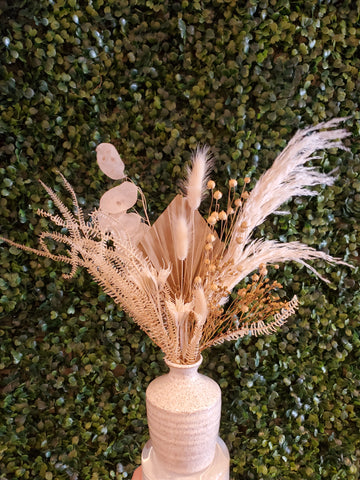 Neutral Dried Bud Vase Arrangement