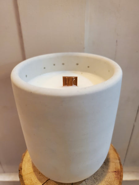 Lavender Sage Concrete Candle