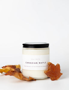 Canadian Maple Candle